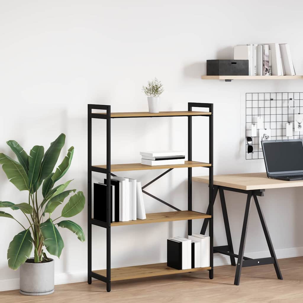 Bücherregal Artisan-Eiche 80 x 30 x 120 cm Holzwerkstoff