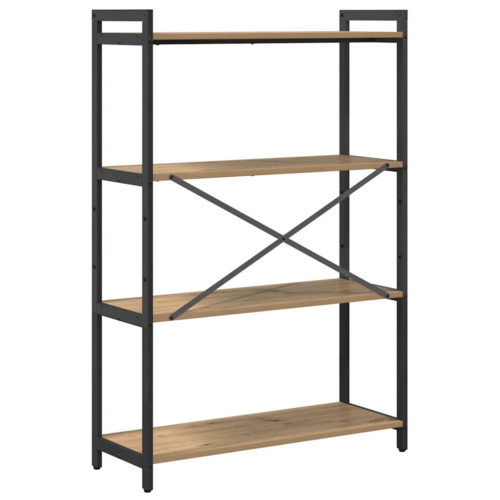 Bücherregal Artisan-Eiche 80 x 30 x 120 cm Holzwerkstoff