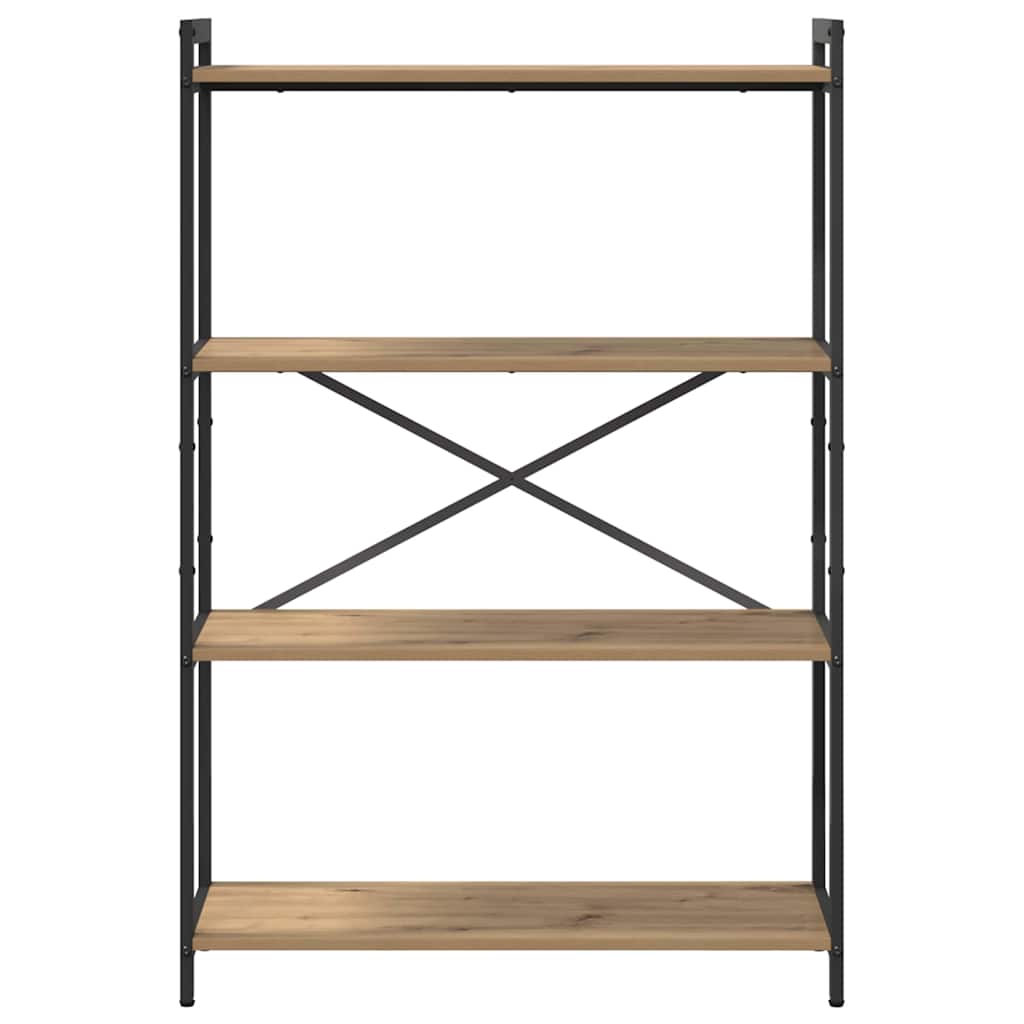 Bücherregal Artisan-Eiche 80 x 30 x 120 cm Holzwerkstoff