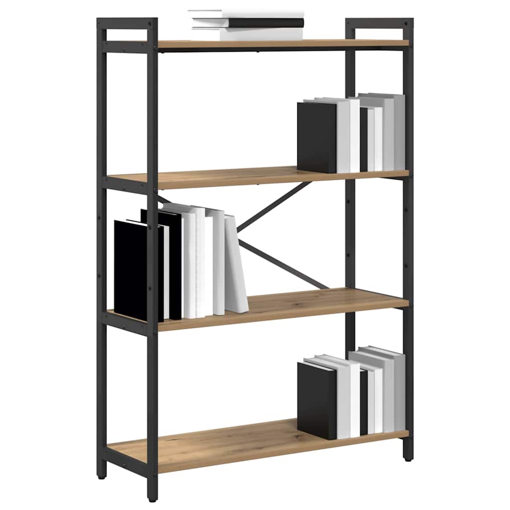 Bücherregal Artisan-Eiche 80 x 30 x 120 cm Holzwerkstoff
