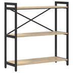 Bücherregal Sonoma-Eiche 80 x 30 x 85 cm Holzwerkstoff