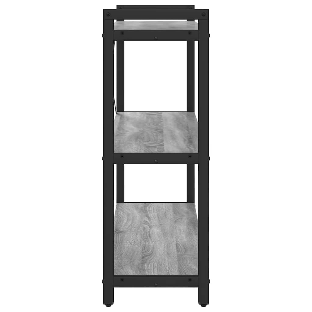Bücherregal Grau Sonoma 80 x 30 x 85 cm Holzwerkstoff