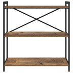 Bücherregal Altholz 80 x 30 x 85 cm Holzwerkstoff