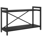 Bücherregal Schwarz Eichen-Optik 80 x 30 x 50 cm Holzwerkstoff