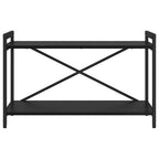 Bücherregal Schwarz Eichen-Optik 80 x 30 x 50 cm Holzwerkstoff