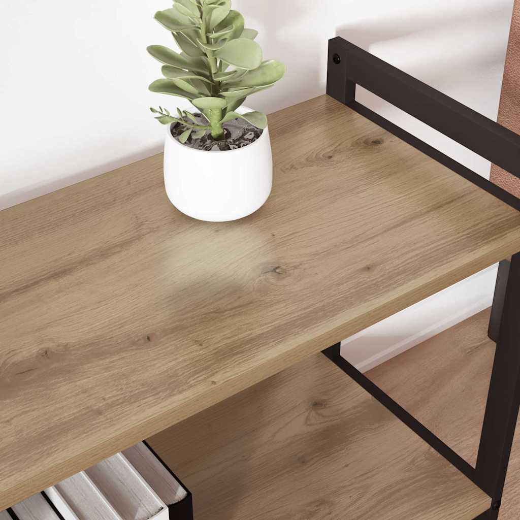 Bücherregal Artisan-Eiche 80 x 30 x 50 cm Holzwerkstoff