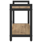 Bücherregal Artisan-Eiche 80 x 30 x 50 cm Holzwerkstoff