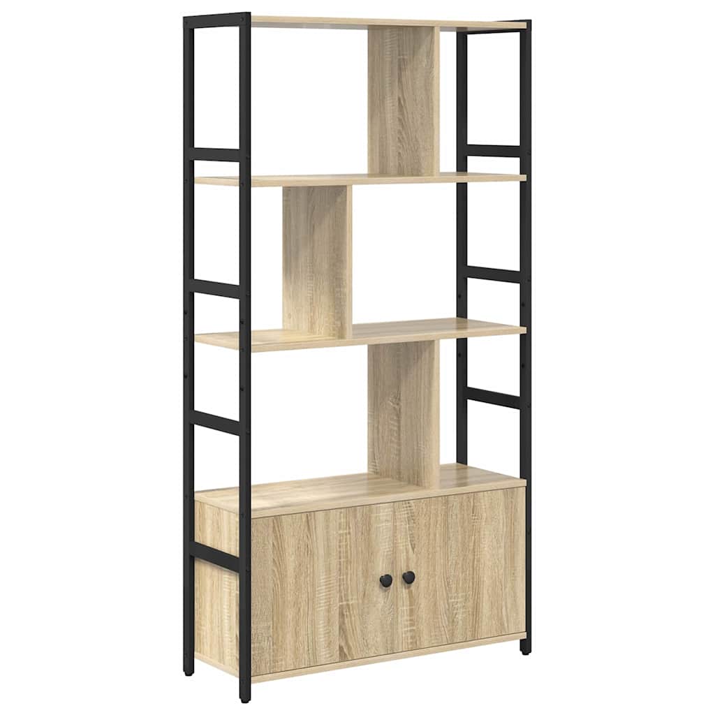 Bücherregal Sonoma-Eiche 80 x 30 x 155,5 cm Holzwerkstoff