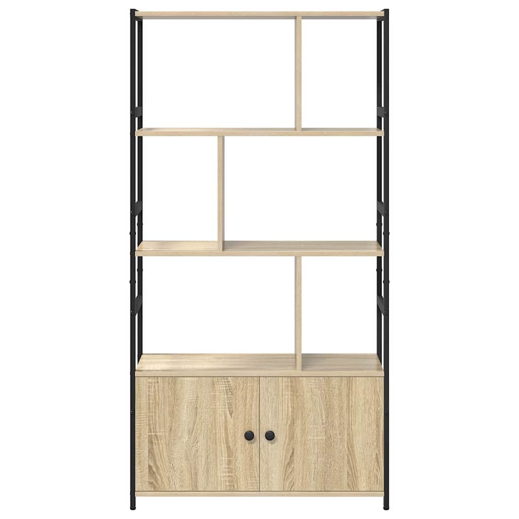 Bücherregal Sonoma-Eiche 80 x 30 x 155,5 cm Holzwerkstoff