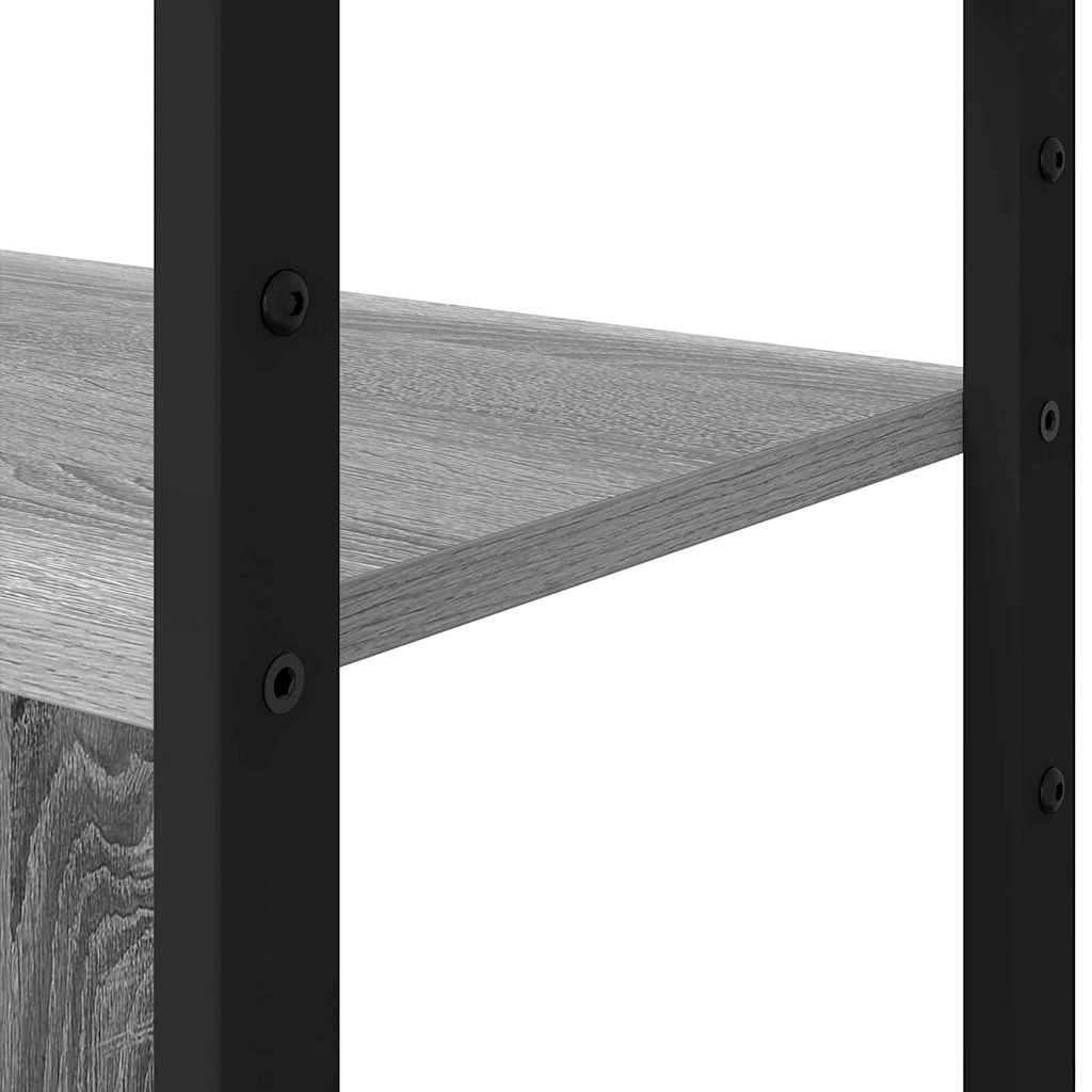 Bücherregal Grau Sonoma 80 x 30 x 155,5 cm Holzwerkstoff