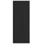 Bücherregal Schwarz Eichen-Optik 40 x 30 x 77 cm Holzwerkstoff