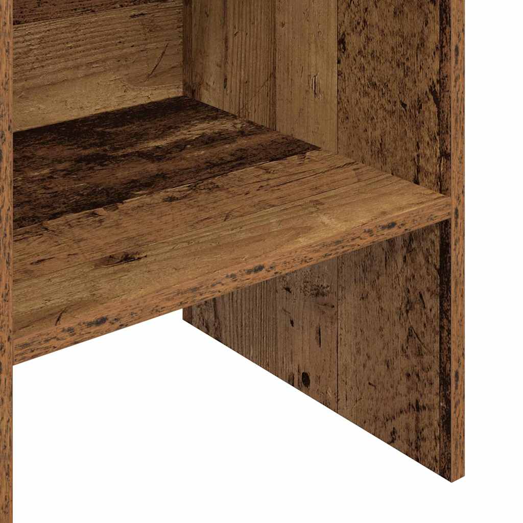 Bücherregal Altholz 40 x 35 x 180 cm Holzwerkstoff