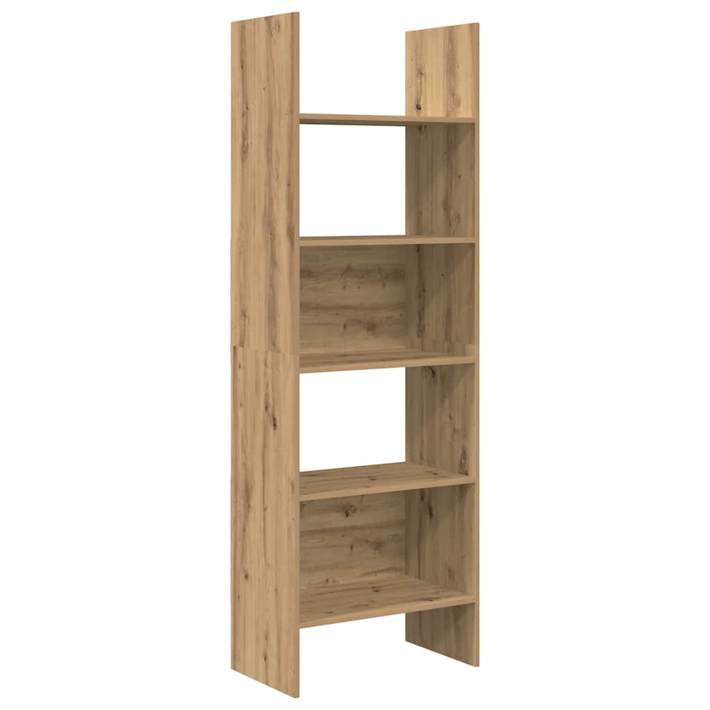Bücherregal Artisan-Eiche 60 x 35 x 180 cm Holzwerkstoff