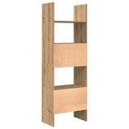 Bücherregal Artisan-Eiche 60 x 35 x 180 cm Holzwerkstoff