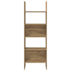 Bücherregal Artisan-Eiche 60 x 35 x 180 cm Holzwerkstoff
