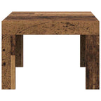 Couchtisch Altholz 50 x 50 x 35 cm Holzwerkstoff