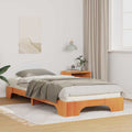 Bettrahmen Braun 90 x 220 cm Massives Kiefernholz