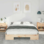 Bettgestell Braun 160 x 200 cm