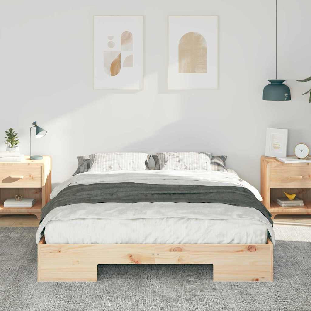 Bettgestell Braun 160 x 200 cm