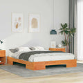 Bettgestell Braun 140 x 200 cm