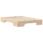 Bettgestell Braun 140 x 190 cm