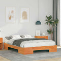 Bettgestell Braun 140 x 190 cm