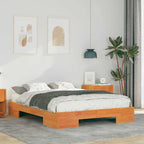 Bettgestell Braun 140 x 190 cm