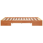 Bettgestell Braun 140 x 190 cm