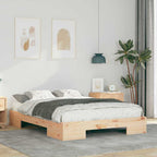 Bettgestell Braun 120 x 190 cm