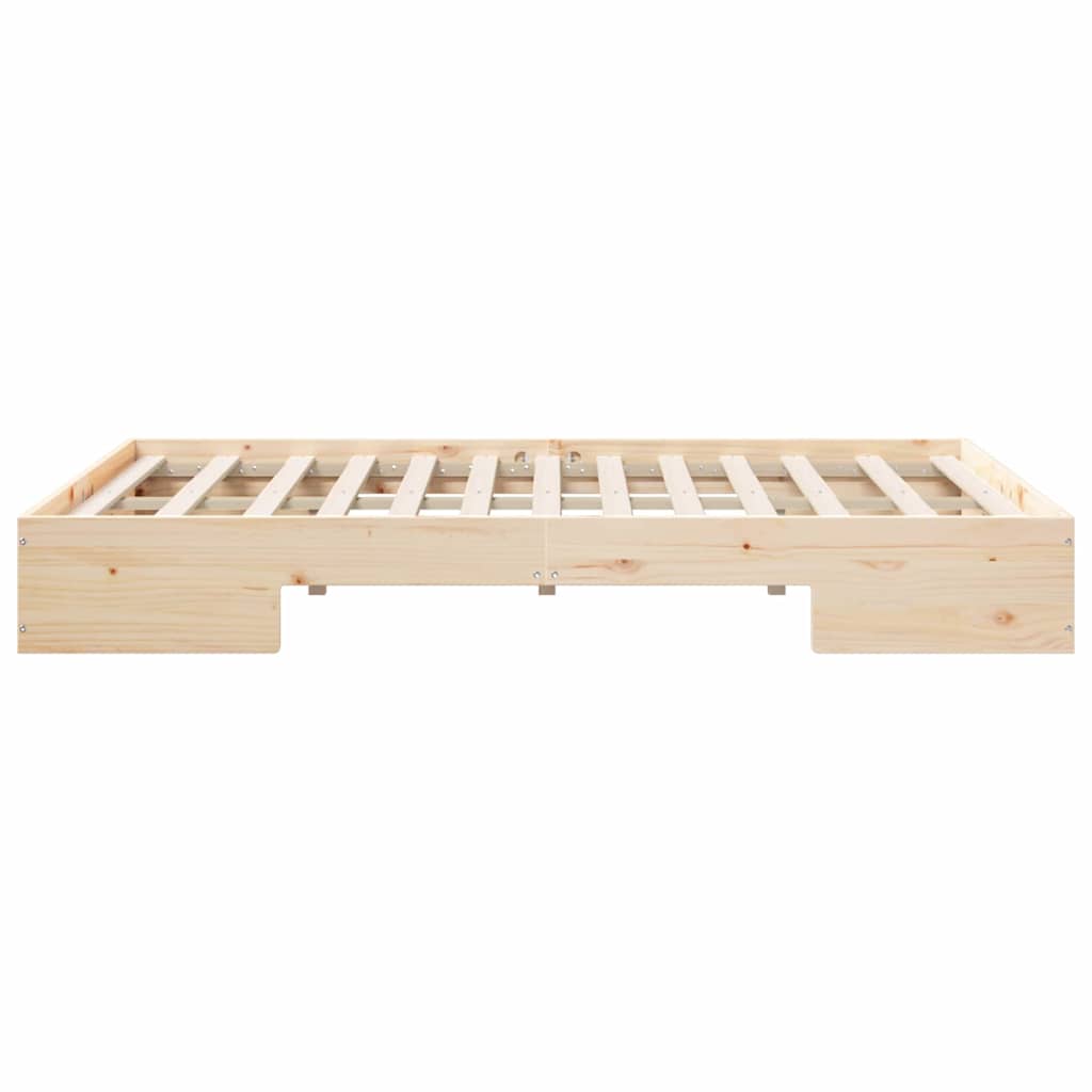 Bettgestell Braun 120 x 190 cm