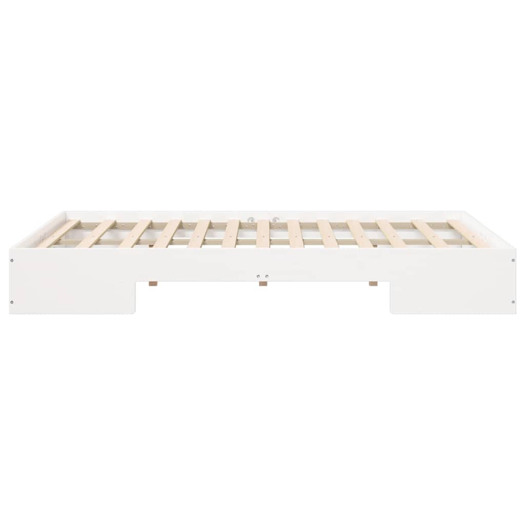 Bettgestell Weiß 120 x 190 cm