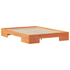 Bettgestell Braun 120 x 190 cm