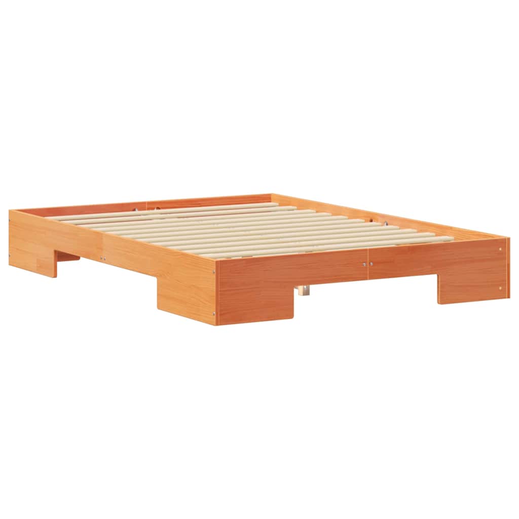 Bettgestell Braun 120 x 190 cm