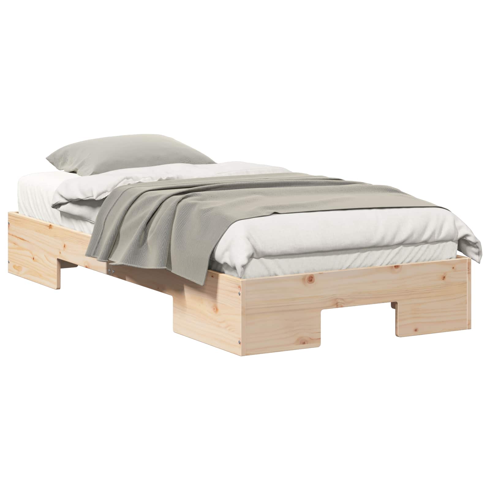 Bettgestell Braun 90 x 200 cm