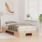 Bettgestell Braun 80 x 200 cm