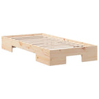 Bettgestell Braun 80 x 200 cm