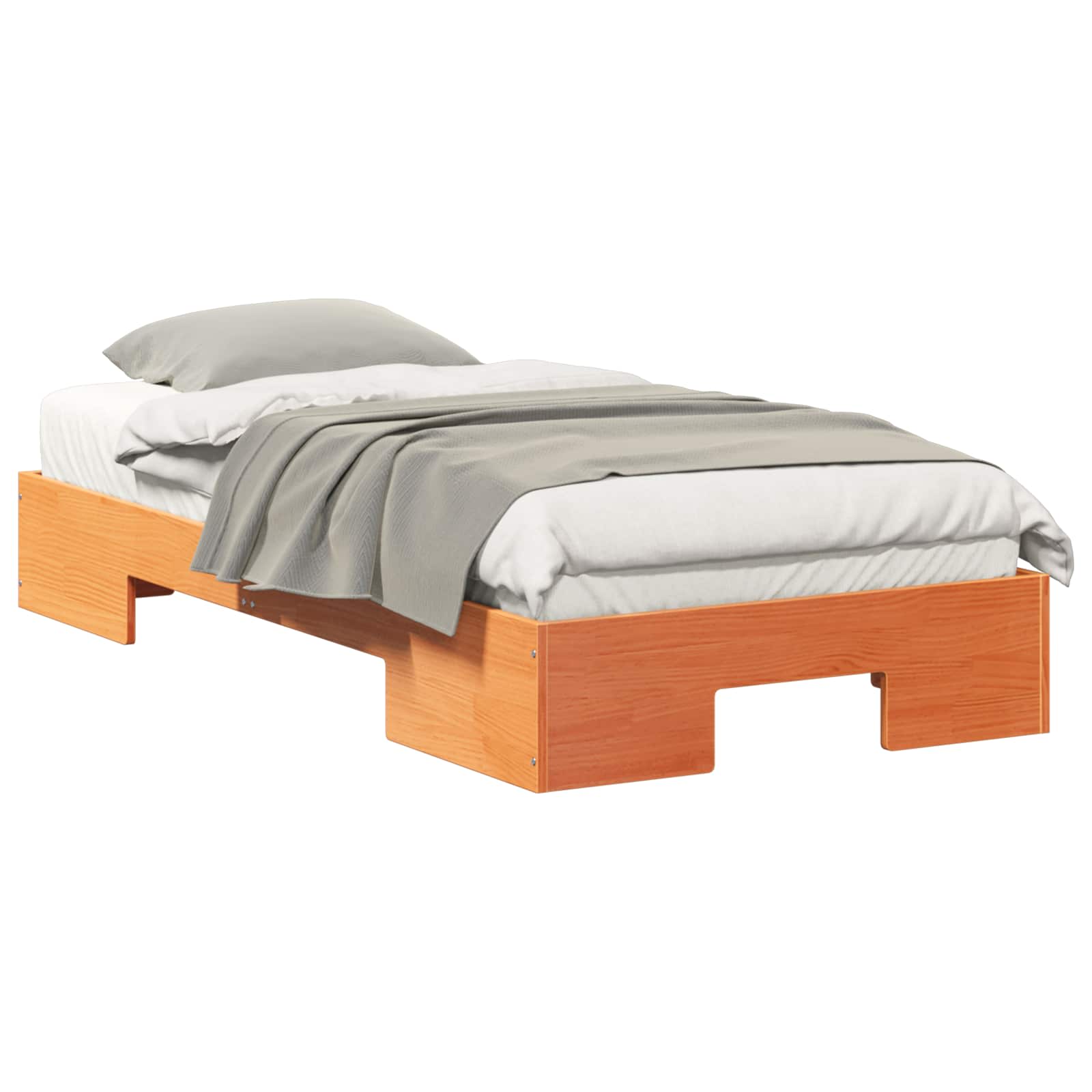 Bettgestell Braun 75 x 190 cm