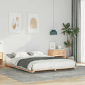 Bettrahmen Braun 150 x 200 cm Massives Kiefernholz