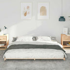 Bettrahmen Braun 180 x 210 cm Massives Kiefernholz