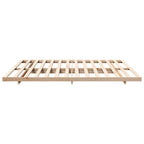 Bettrahmen Braun 180 x 210 cm Massives Kiefernholz