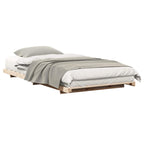 Bettrahmen Braun 80 x 220 cm Massives Kiefernholz