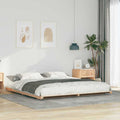 Bettrahmen Braun 180 x 220 cm Massives Kiefernholz