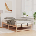 Bettrahmen Braun 90 x 200 cm Massives Kiefernholz