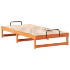 Bettrahmen Braun 90 x 200 cm Massives Kiefernholz