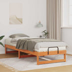 Bettrahmen Braun 80 x 200 cm Massives Kiefernholz