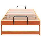 Bettrahmen Braun 80 x 200 cm Massives Kiefernholz