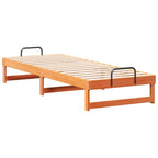 Bettrahmen Braun 80 x 210 cm Massives Kiefernholz