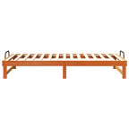 Bettrahmen Braun 100 x 210 cm Massives Kiefernholz