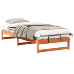 Bettrahmen Braun 80 x 220 cm Massives Kiefernholz