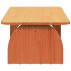 Couchtisch Wachsbraun 80 x 50 x 31 cm Massivholz Kiefer